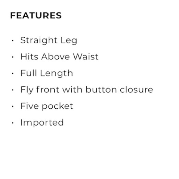 Talbots Red Velvet Straight Leg Pants - Picture 9 of 9